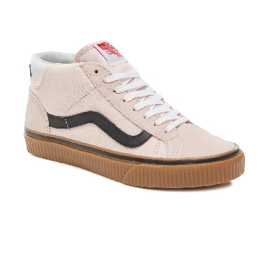 Vans Suede Power Pack Mid Skool 37 Classic Womens - (Power Pack) Heavenly Pink/Gum VA3TKFU9G Shoes