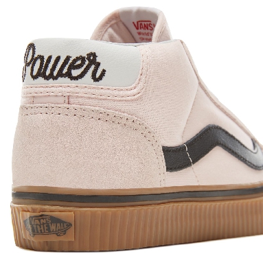 Vans Suede Power Pack Mid Skool 37 Classic Womens - (Power Pack) Heavenly Pink/Gum VA3TKFU9G Shoes