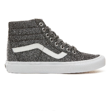 Vans Lurex Glitter Sk8-Hi Reissue Classic Womens - (Lurex Glitter) Black/True White VA2XSBU3T Shoes