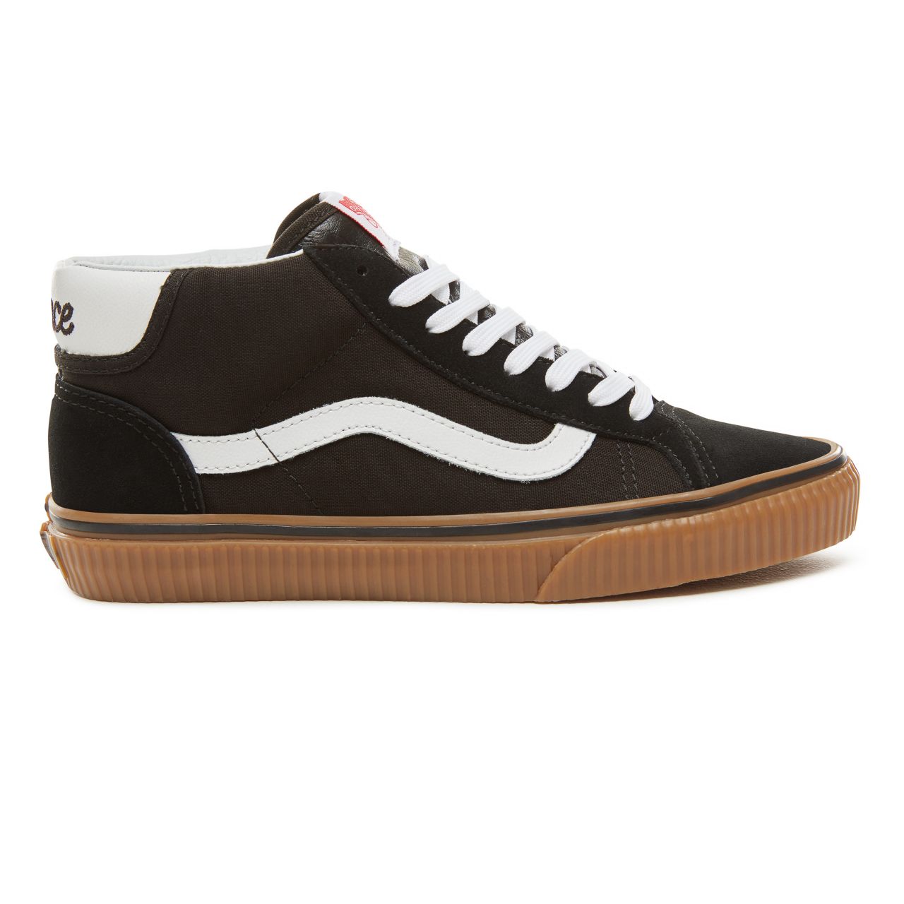 Vans Suede Power Pack Mid Skool 37 Classic Womens - (Power Pack) Black/Gum VA3TKFU9F Shoes