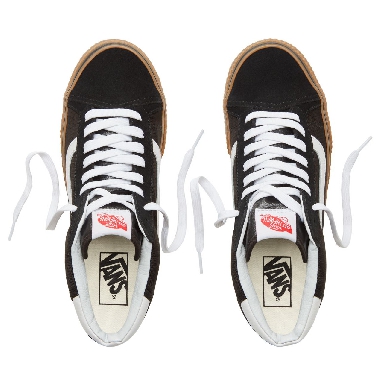 Vans Suede Power Pack Mid Skool 37 Classic Womens - (Power Pack) Black/Gum VA3TKFU9F Shoes