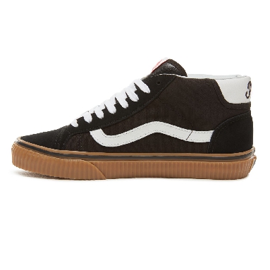 Vans Suede Power Pack Mid Skool 37 Classic Womens - (Power Pack) Black/Gum VA3TKFU9F Shoes