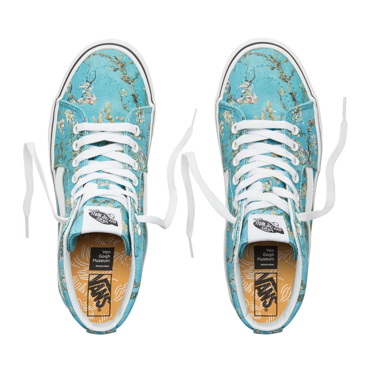 Vans x Van Gogh Museum Sk8-Hi Classic Womens - (Vincent Van Gogh) Almond Blossom/True White VA38GEUBL Shoes