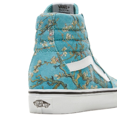 Vans x Van Gogh Museum Sk8-Hi Classic Womens - (Vincent Van Gogh) Almond Blossom/True White VA38GEUBL Shoes