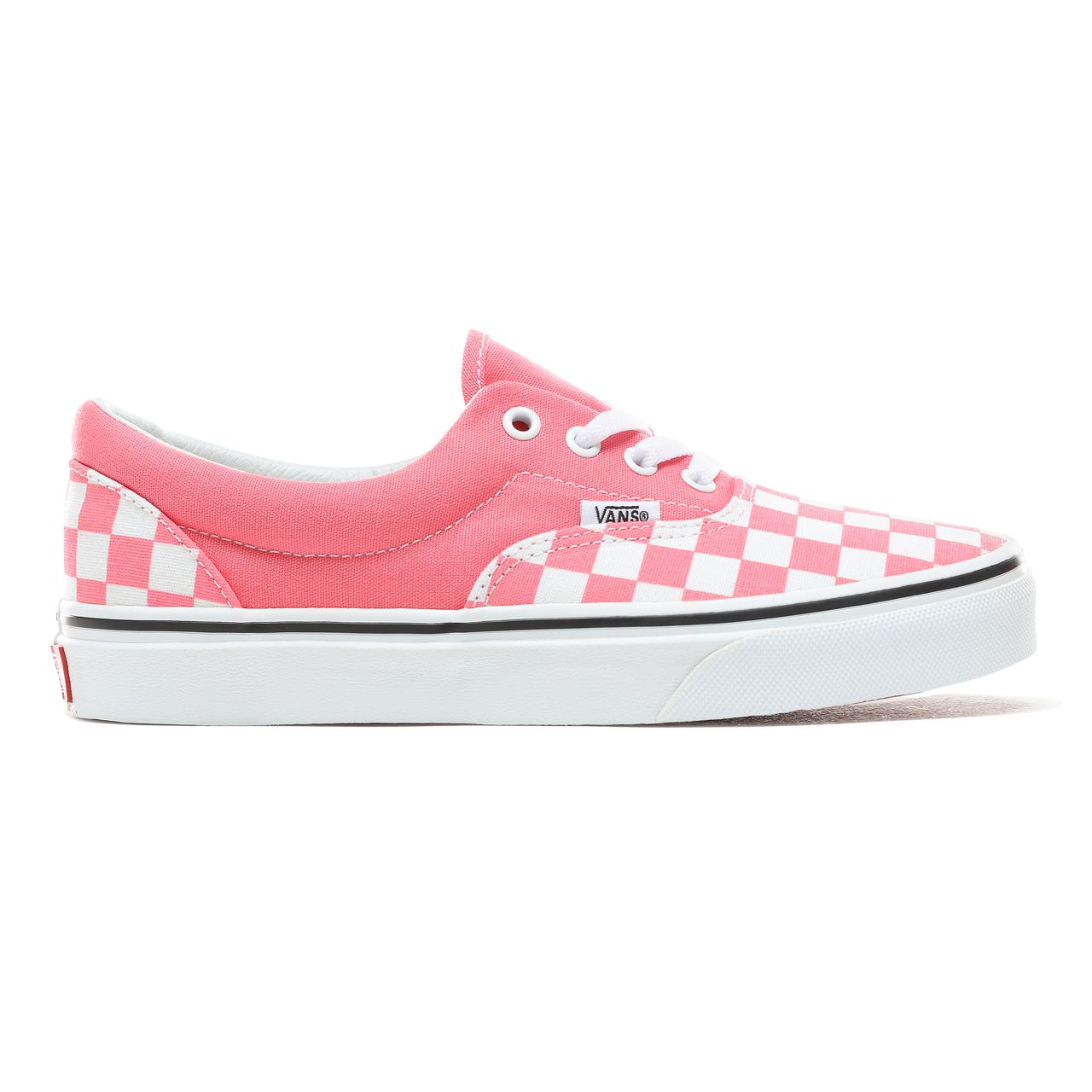 Vans Checkerboard Era Classic Womens - (Checkerboard) Strawberry Pink/True White VN0A38FRVOX Shoes