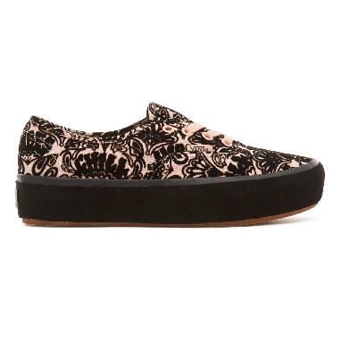 Vans Sidewall Wrap Authentic Platform 2.0 Classic Womens - (Sidewall Wrap) Suede/Rose Cloud VA3AV8U6O Shoes