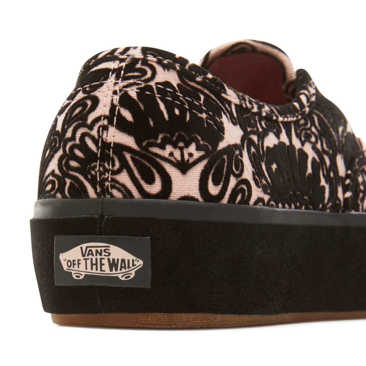 Vans Sidewall Wrap Authentic Platform 2.0 Classic Womens - (Sidewall Wrap) Suede/Rose Cloud VA3AV8U6O Shoes