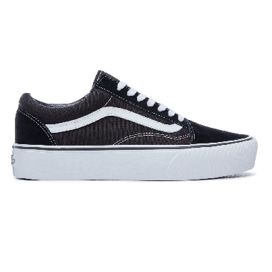 Vans Platform Old Skool Classic Womens - Black/White VN0A3B3UY28 Shoes