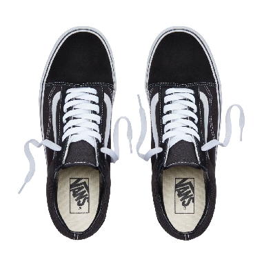 Vans Platform Old Skool Classic Womens - Black/White VN0A3B3UY28 Shoes