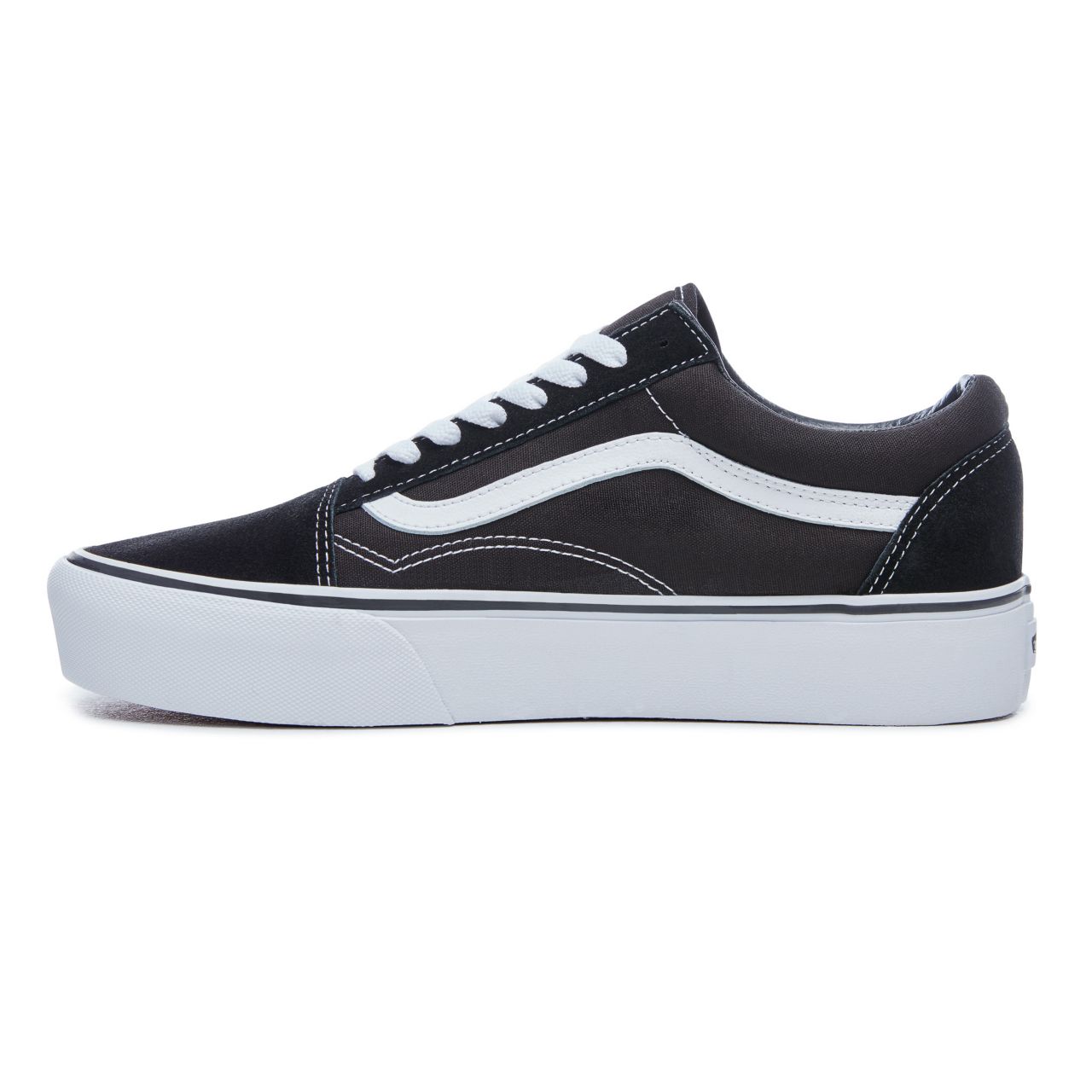 Vans Platform Old Skool Classic Womens - Black/White VN0A3B3UY28 Shoes