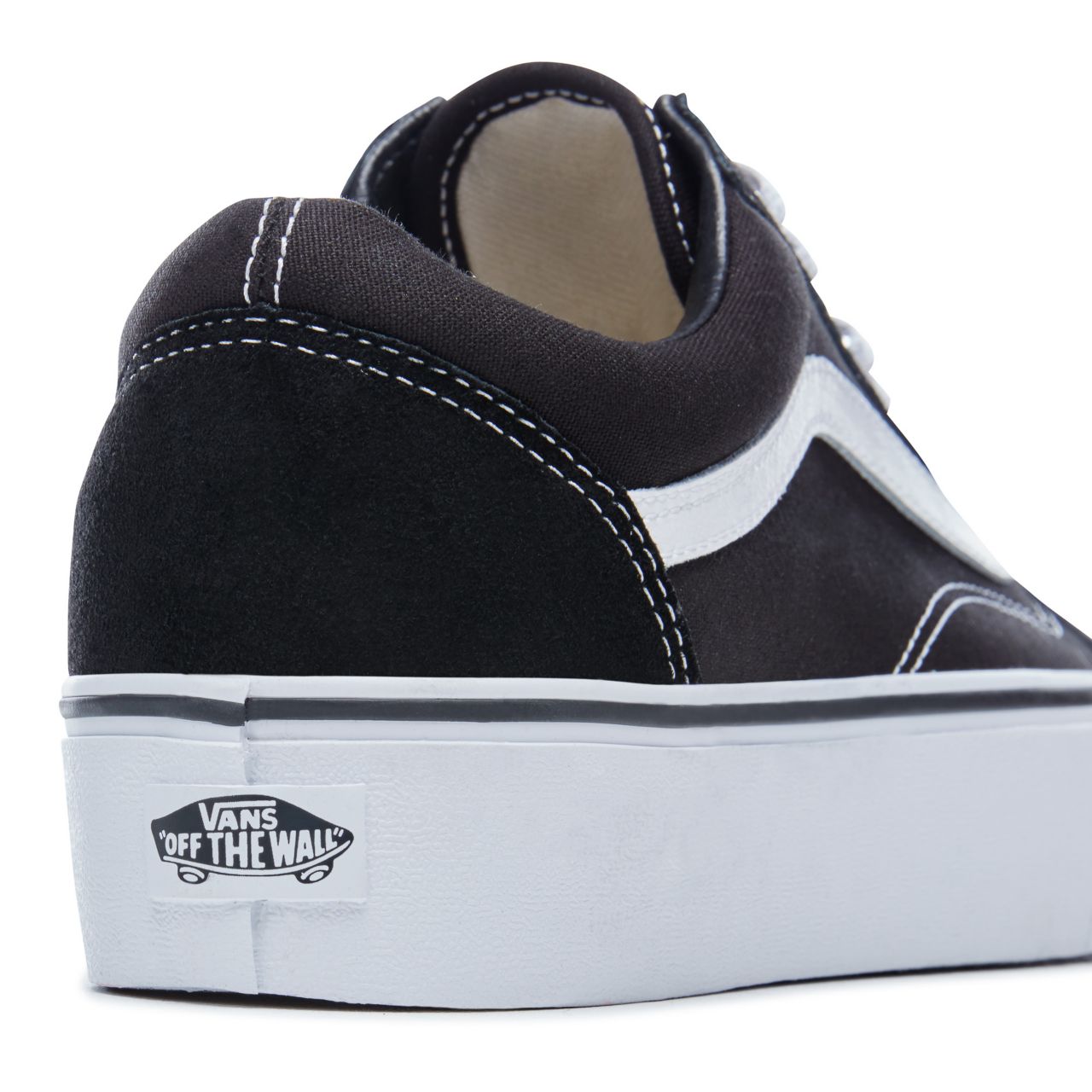 Vans Platform Old Skool Classic Womens - Black/White VN0A3B3UY28 Shoes