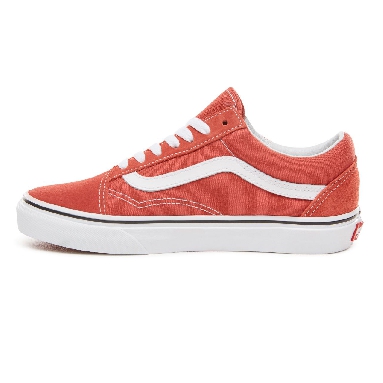 Vans Old Skool Classic Womens - Hot Sauce/True White VN0A38G1UKZ Shoes