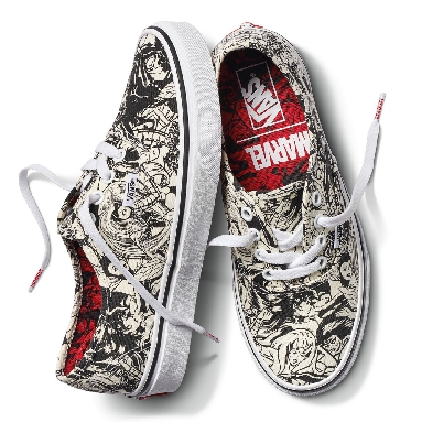 Vans X Marvel Authentic Classic Womens - (Marvel) Multi/Women VA38EMU5I Shoes