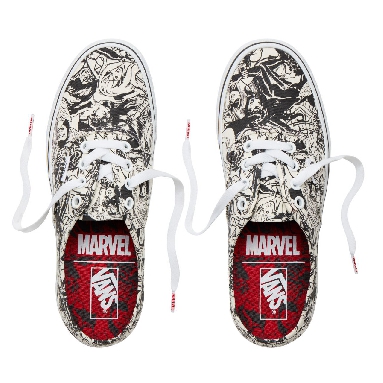 Vans X Marvel Authentic Classic Womens - (Marvel) Multi/Women VA38EMU5I Shoes