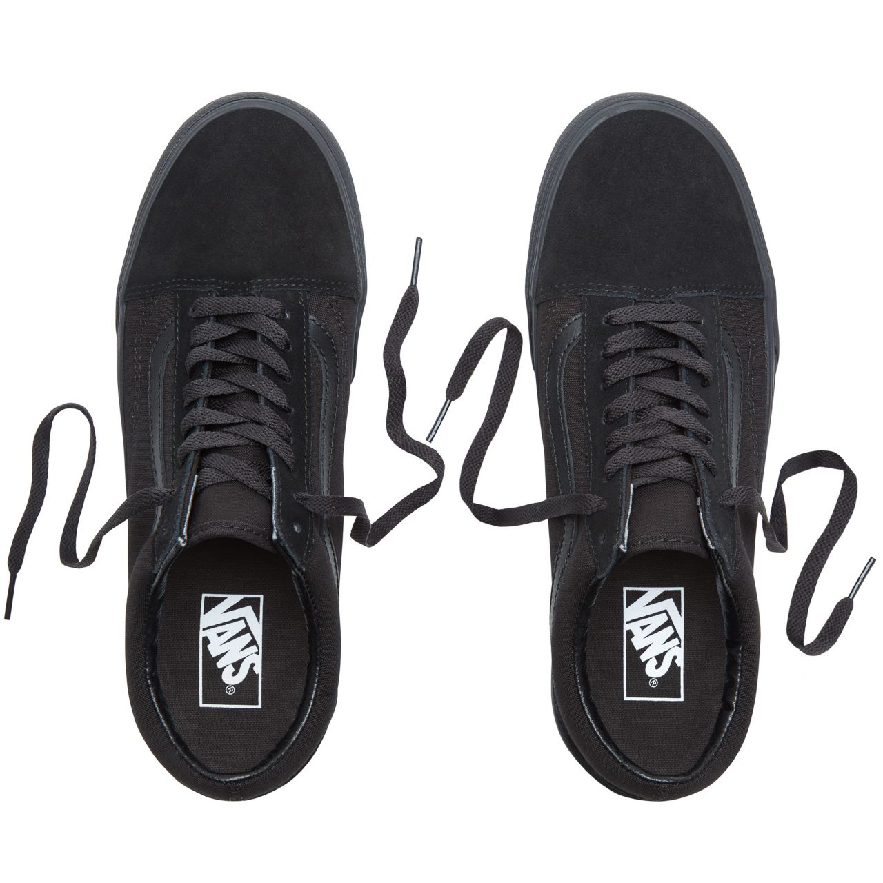 Vans Platform Old Skool Classic Womens - Black VN0A3B3UBKA Shoes