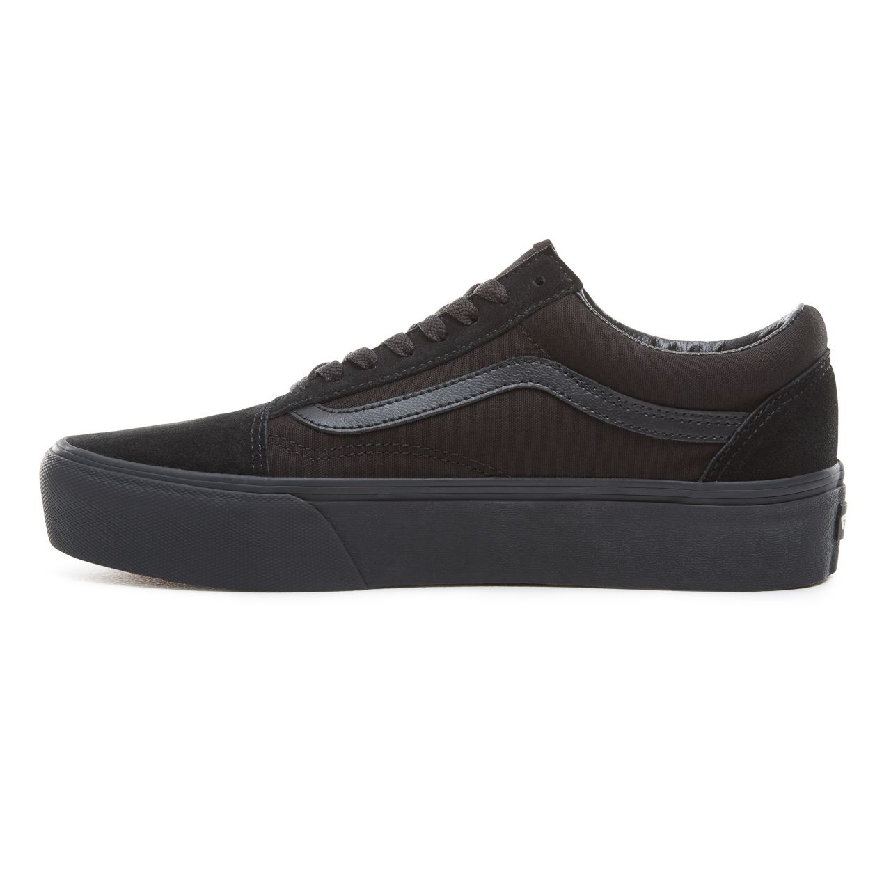 Vans Platform Old Skool Classic Womens - Black VN0A3B3UBKA Shoes