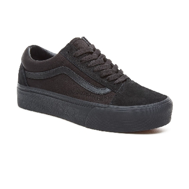 Vans Platform Old Skool Classic Womens - Black VN0A3B3UBKA Shoes