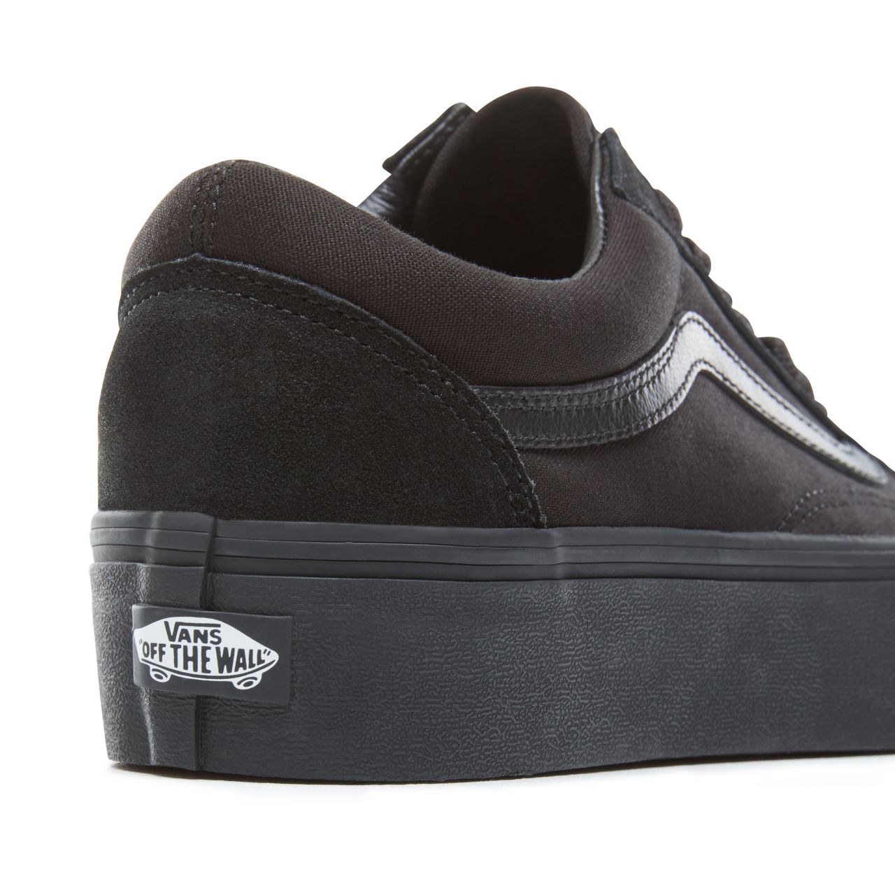 Vans Platform Old Skool Classic Womens - Black VN0A3B3UBKA Shoes