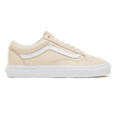 Vans Leather Old Skool Classic Womens - (Leather) Sand Dollar VA38G1UA8 Shoes