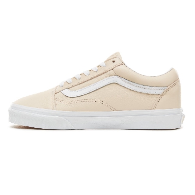 Vans Leather Old Skool Classic Womens - (Leather) Sand Dollar VA38G1UA8 Shoes