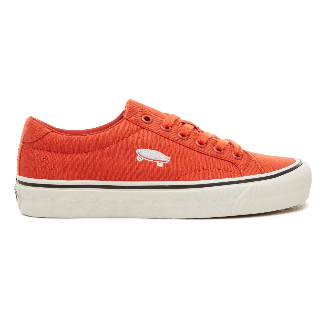 Vans Court Icon Classic Womens - (Canvas) Pureed Pumpkin/Cloud Dancer VA3JF2U86 Shoes