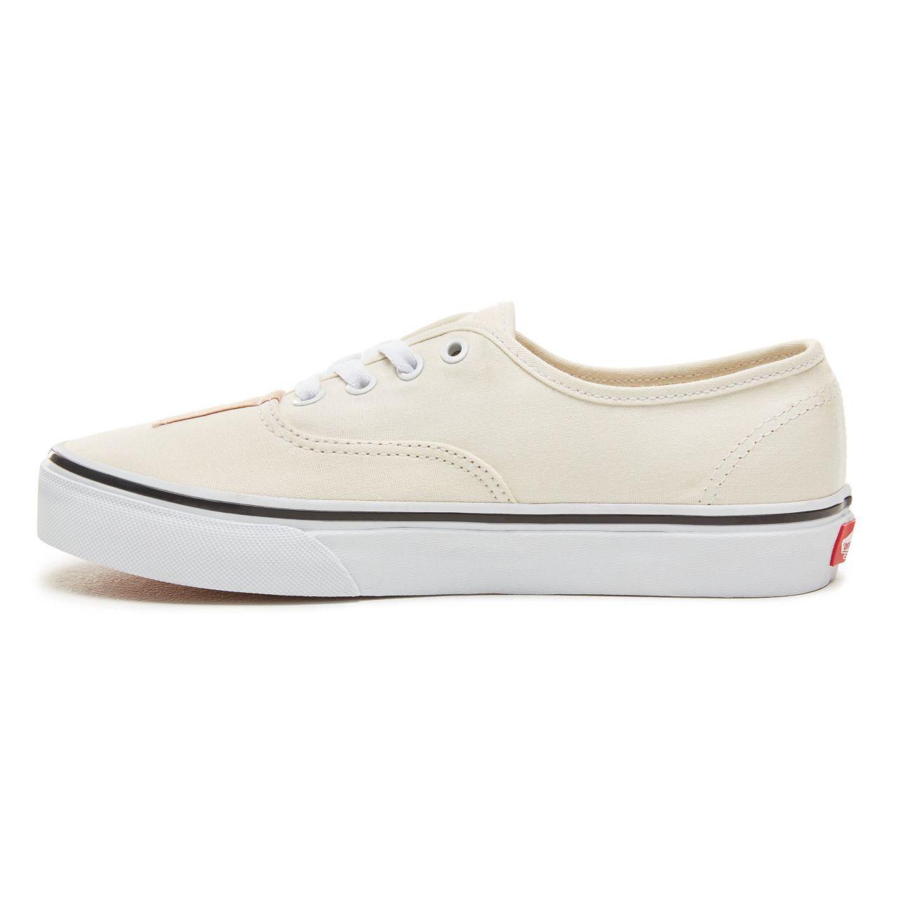 Vans Satin Patchwork Authentic Classic Womens - (Satin Patchwork) Classic White/True White VA38EMU5Q Shoes