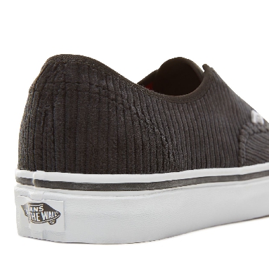 Vans Design Assembly Corduroy Authentic Classic Womens - (Design Assembly) Black/True White VA38EMU55 Shoes