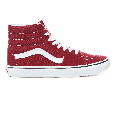 Vans Sk8-Hi Classic Mens Womens - Rumba Red/True White VN0A38GEVG4 Shoes