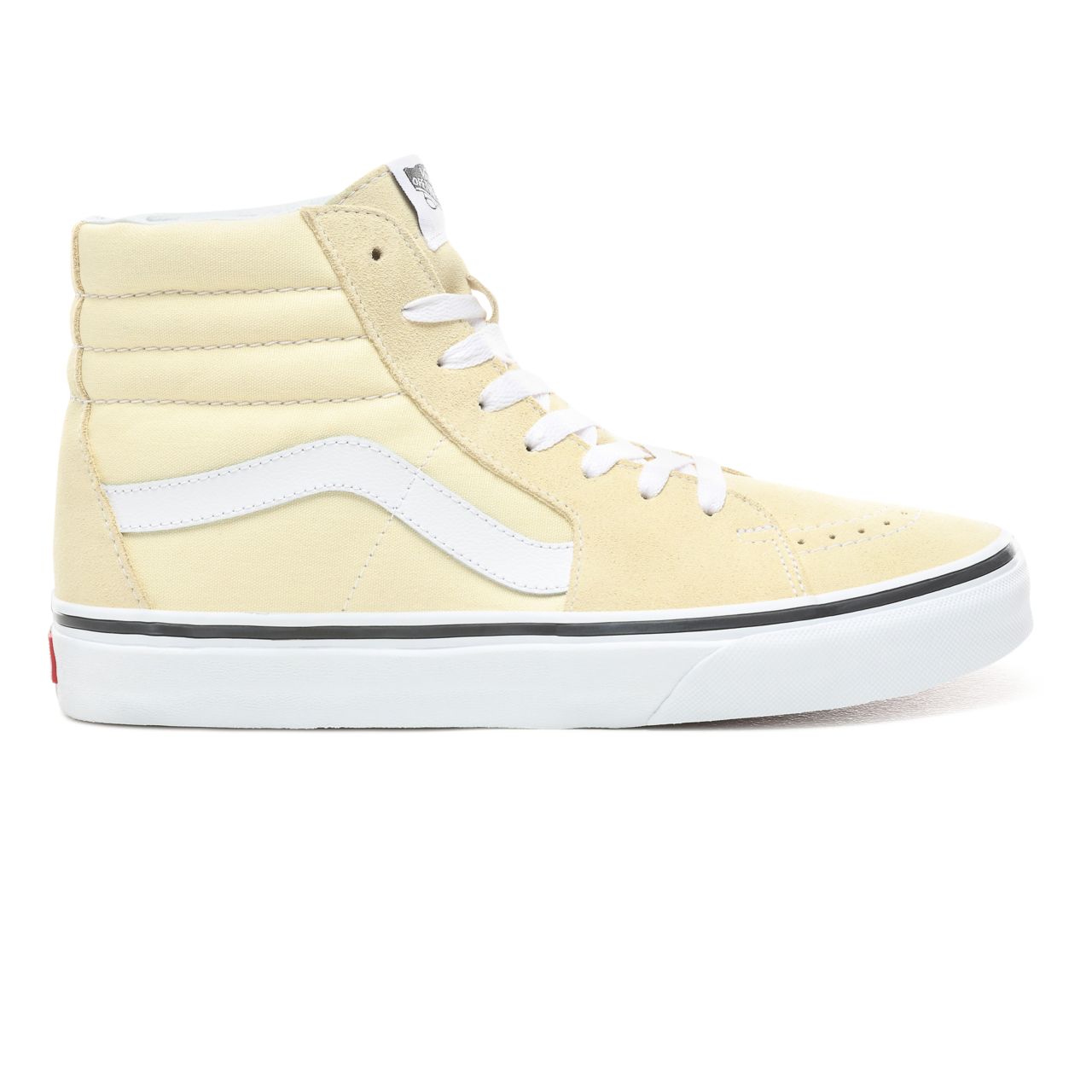 Vans Sk8-Hi Classic Mens Womens - Vanilla Custard/True White VN0A38GEVKV Shoes