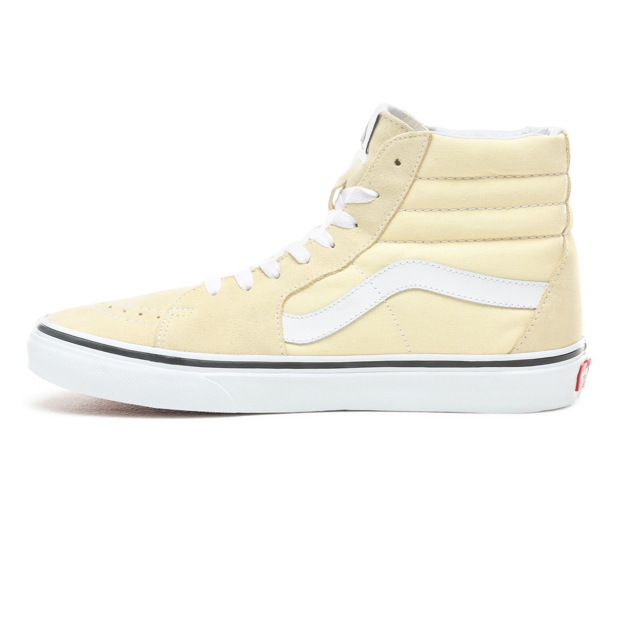 Vans Sk8-Hi Classic Mens Womens - Vanilla Custard/True White VN0A38GEVKV Shoes