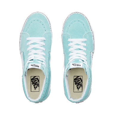 Vans Sk8-Hi Classic Mens Womens - Aqua Haze/True White VN0A38GEVKQ Shoes