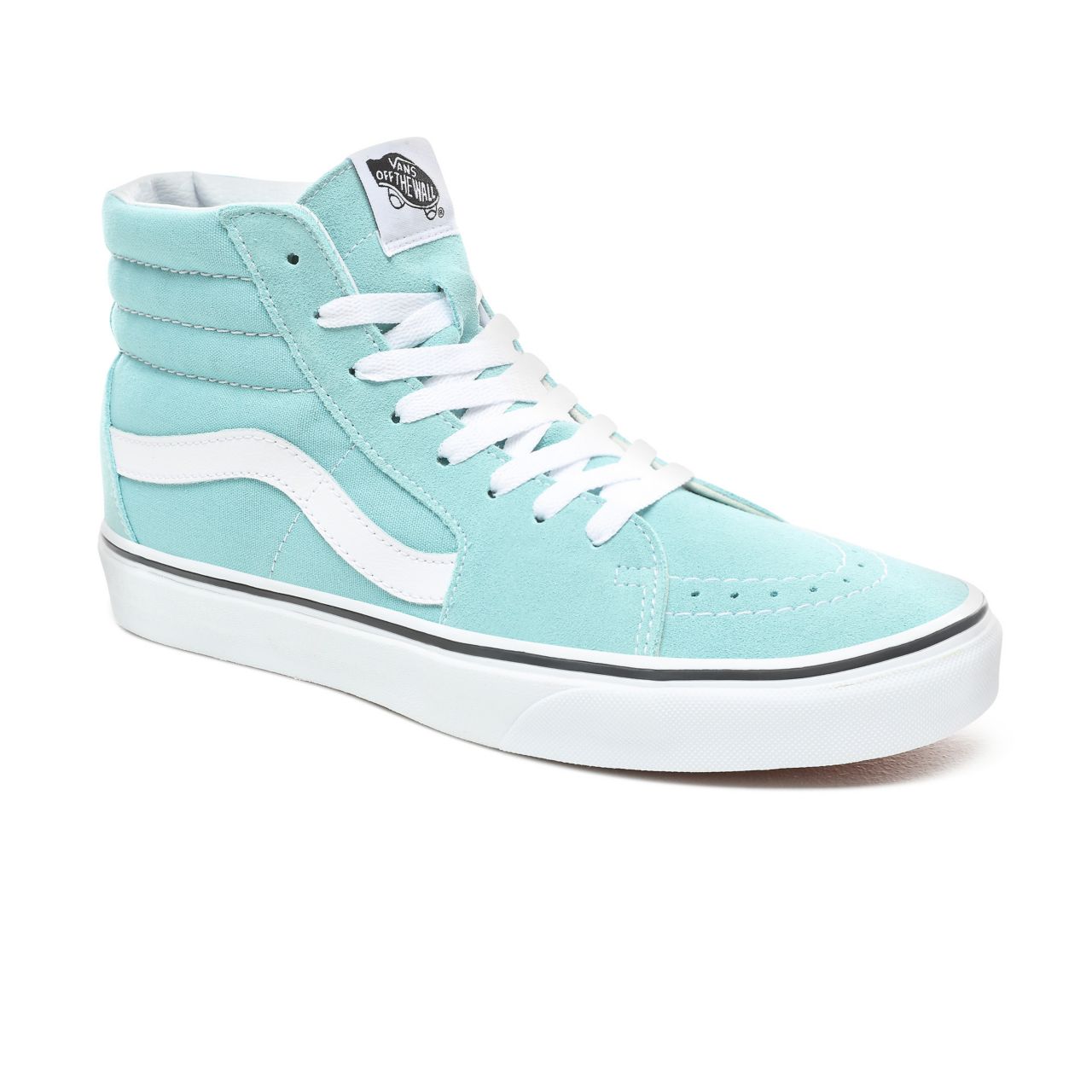 Vans Sk8-Hi Classic Mens Womens - Aqua Haze/True White VN0A38GEVKQ Shoes