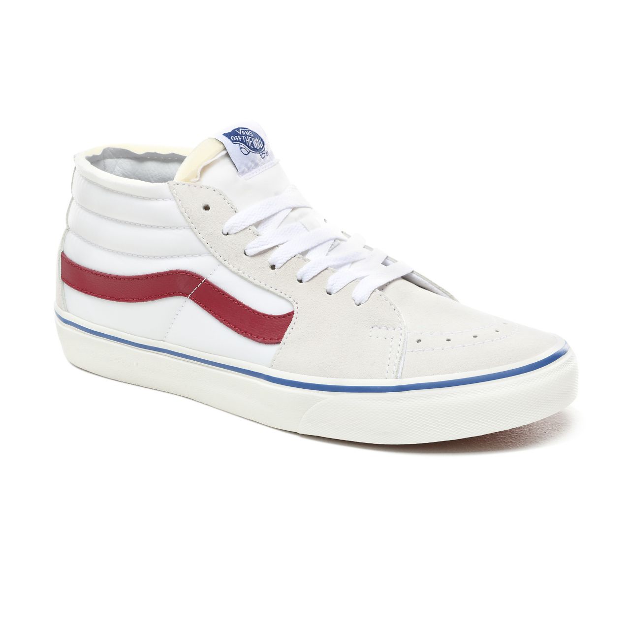 Vans Foam Sk8-Mid Classic Mens Womens - (Foam) True White/Marshmallow VN0A3WM3VP3 Shoes