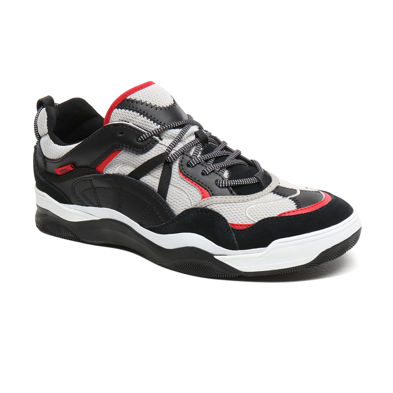 Vans Varix WC Classic Mens Womens - Black/Silver/Racing Red VN0A3WLNT48 Shoes