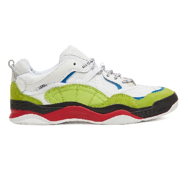 Vans Varix WC Classic Mens Womens - True White/Lime Green/Tango Red VN0A3WLNT44 Shoes