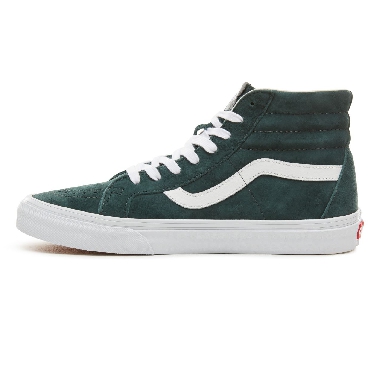 Vans Suede Sk8-Hi Reissue Classic Mens Womens - (Pig Suede) Darkest Spruce/True White VA2XSBU5J Shoes