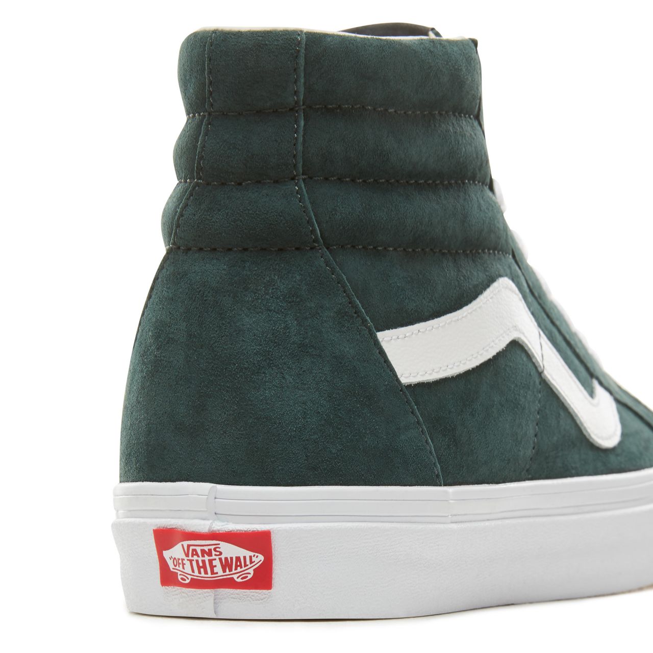 Vans Suede Sk8-Hi Reissue Classic Mens Womens - (Pig Suede) Darkest Spruce/True White VA2XSBU5J Shoes