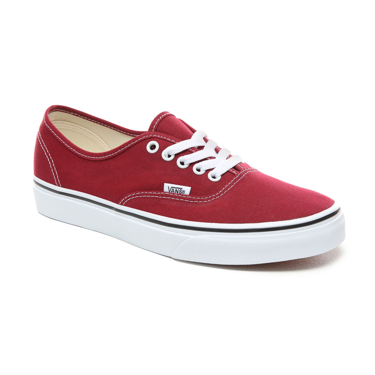 Vans Authentic  Classic Mens Womens - Rumba Red/True White VN0A38EMVG4 Shoes