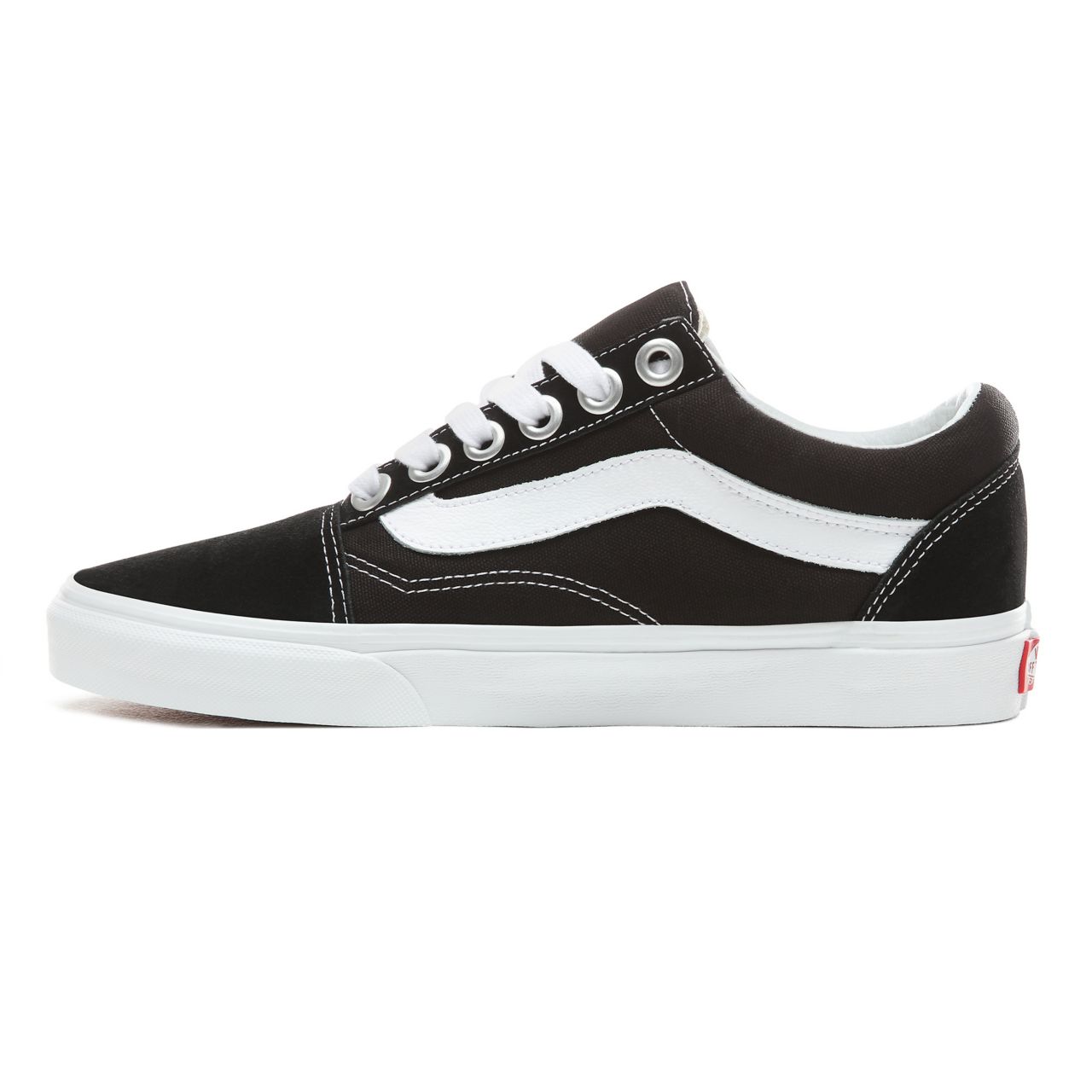 Vans Old Skool OS Classic Mens Womens - Black/True White VN0A3WLY6BT Shoes