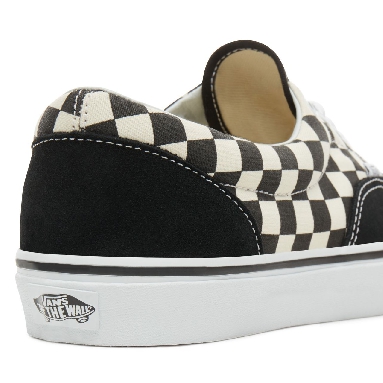 Vans Primary Check Era Classic Mens Womens - (Primary Check) black/white VN0A38FRP0S Shoes