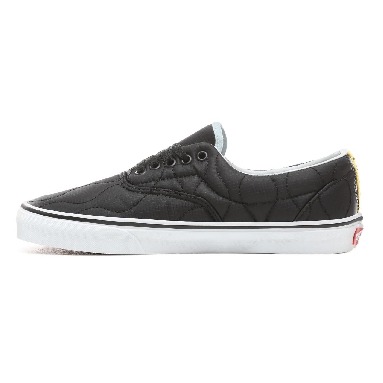 Vans Mixed Quilting Era Classic Mens Womens - (Mixed Quilting) Black/True White VN0A38FRVP6 Shoes