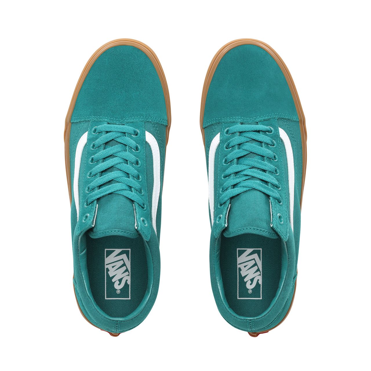 Vans Old Skool Classic Mens Womens - Quetzal Green/Gum VN0A38G1VKU Shoes