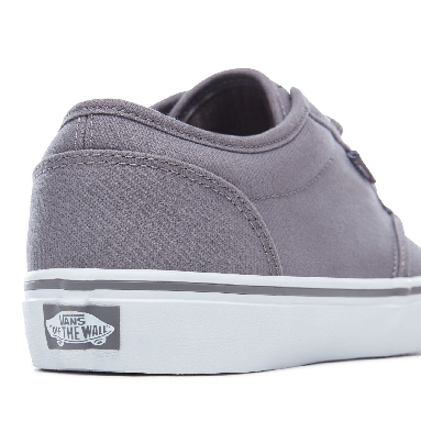 Vans Canvas Atwood Classic Mens Womens - (Canvas) Pewter/White VN000TUY4WV Shoes