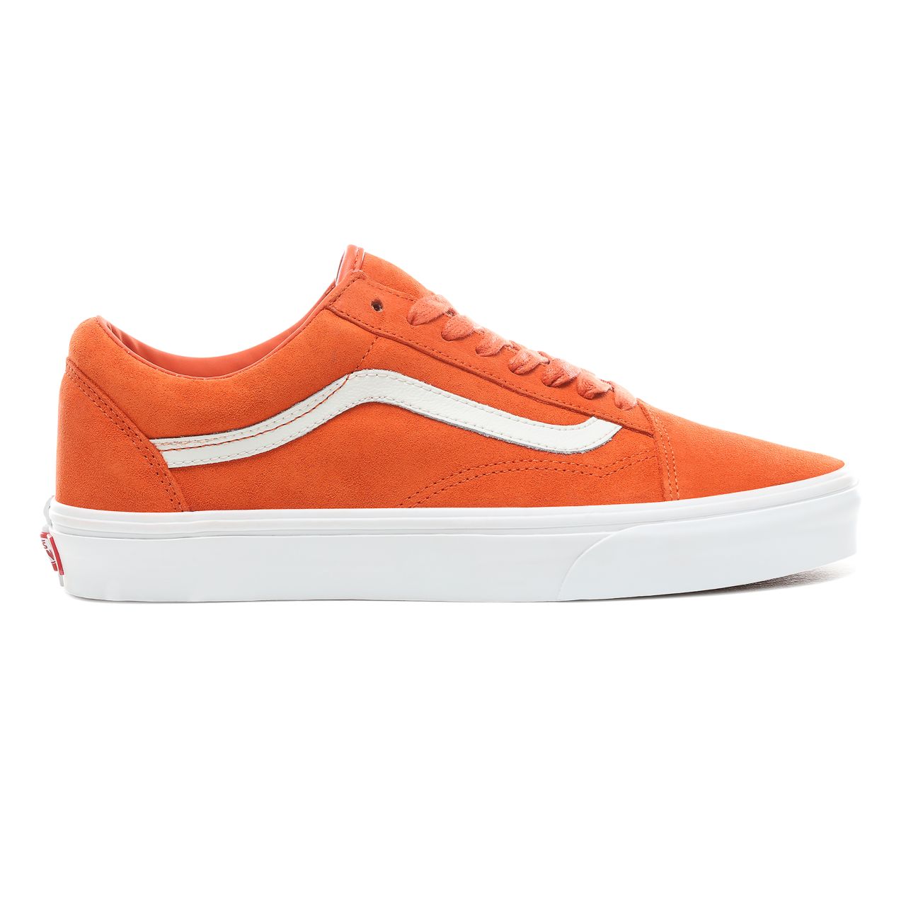 Vans Soft Suede Old Skool Classic Mens Womens - (Soft Suede) Koi/True White VN0A38G1VKF Shoes