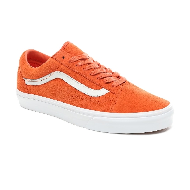 Vans Soft Suede Old Skool Classic Mens Womens - (Soft Suede) Koi/True White VN0A38G1VKF Shoes