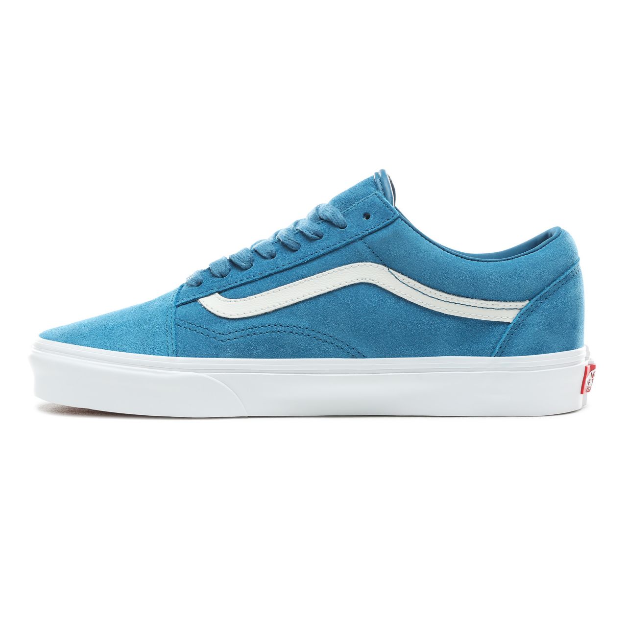 Vans Soft Suede Old Skool Classic Mens Womens - (Soft Suede) Blue Sapphire/True White VN0A38G1VKD Shoes