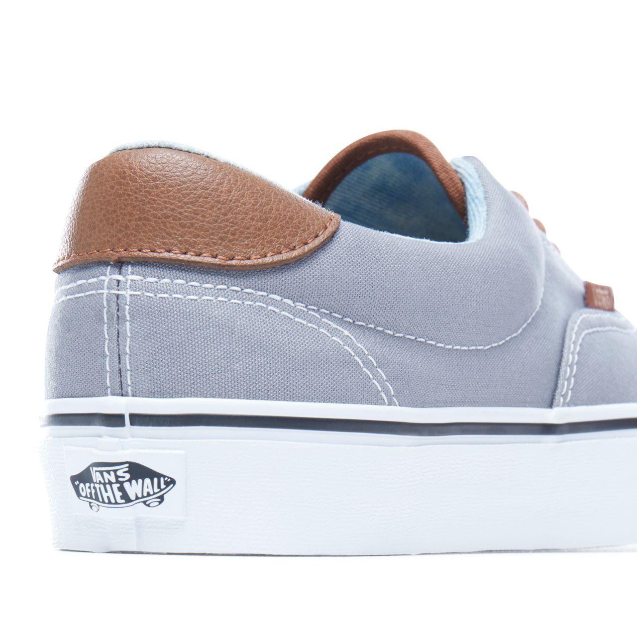 Vans C&L Era 59 Classic Mens Womens - Frost Gray-Acid Denim VN0A38FSQ70 Shoes