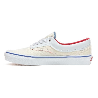 Vans Outside In Era Classic Mens Womens - (Outside In) Natural/Stv Navy/Red VN0A38FRVME Shoes