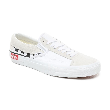 Vans Checkerboard Slip-On Cap Classic Mens Womens - (Checkerboard) True White/Black VN0A3WM527I Shoes