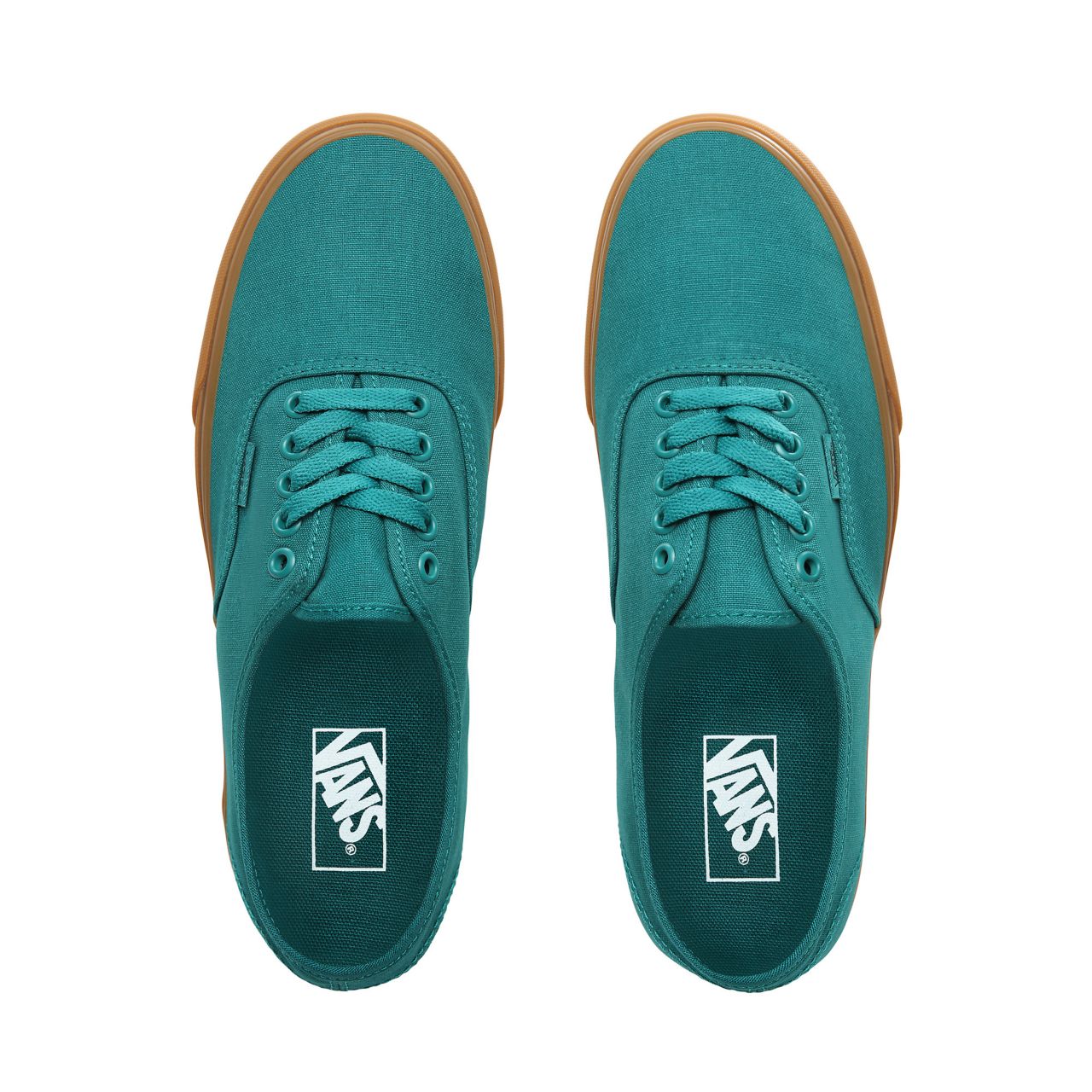 Vans Authentic Classic Mens Womens - Quetzal Green/Gum VN0A38EMVKU Shoes